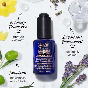 Kiehl's Midnight Recovery Concentrate Serum 30ml New in box! Free gifts GWP